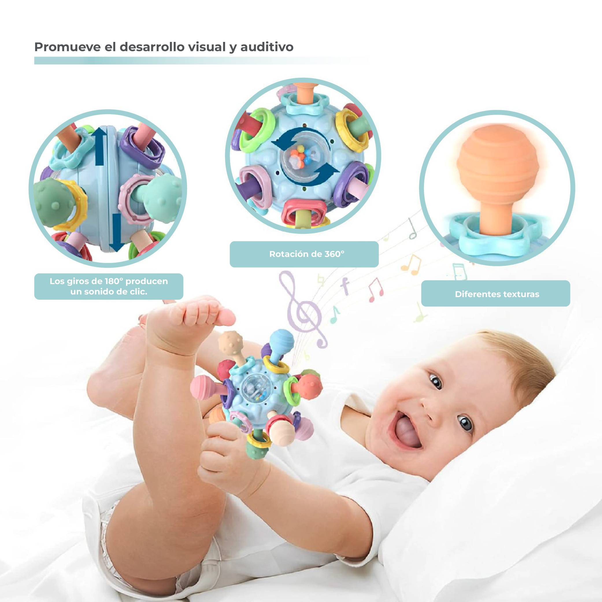 Miniatura 4 de JUGUETE SENSORIAL BEBES